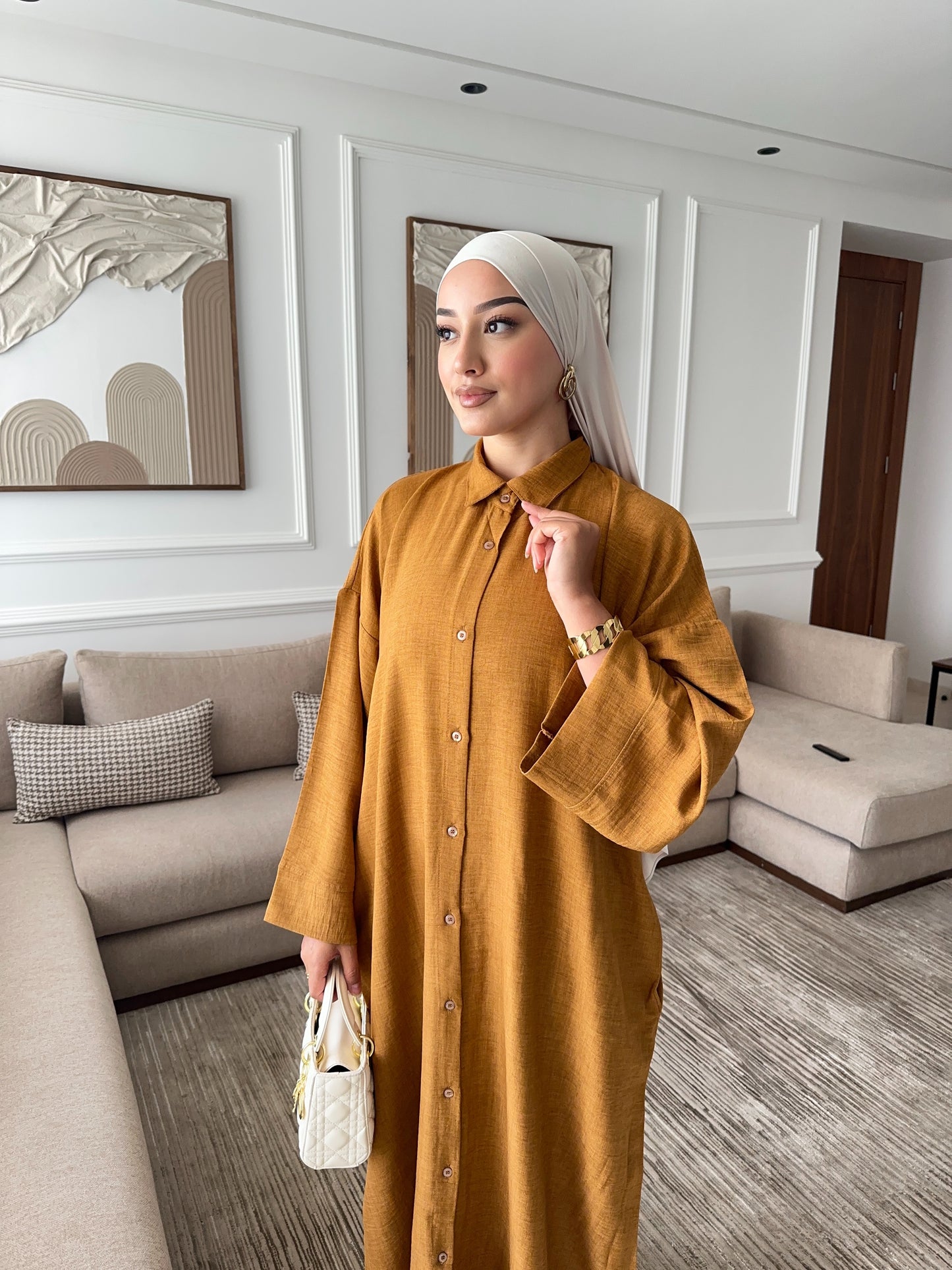 « Robe-Chemise Zéphyr » – Collection Joudia