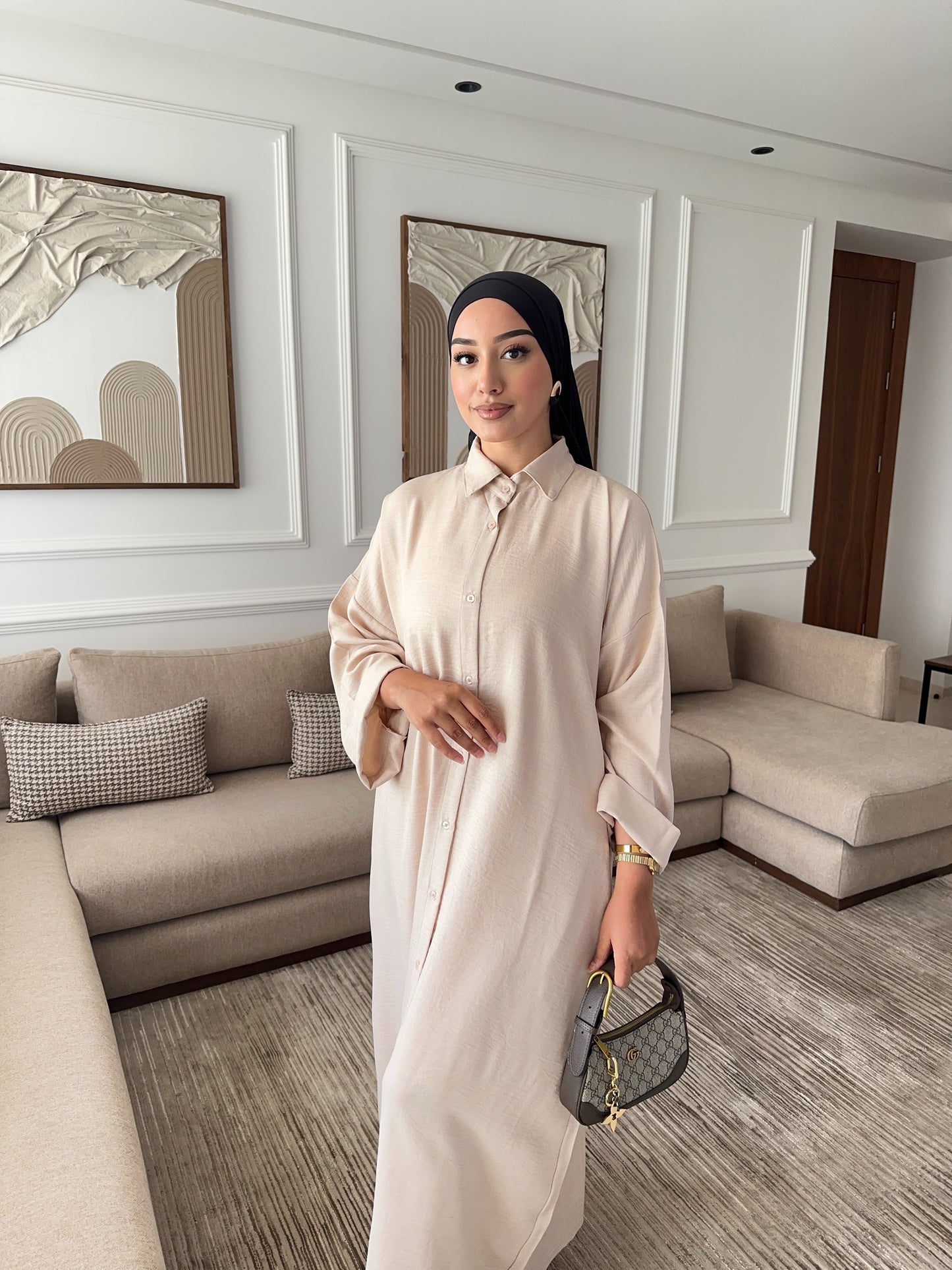 « Robe-Chemise Zéphyr » – Collection Joudia