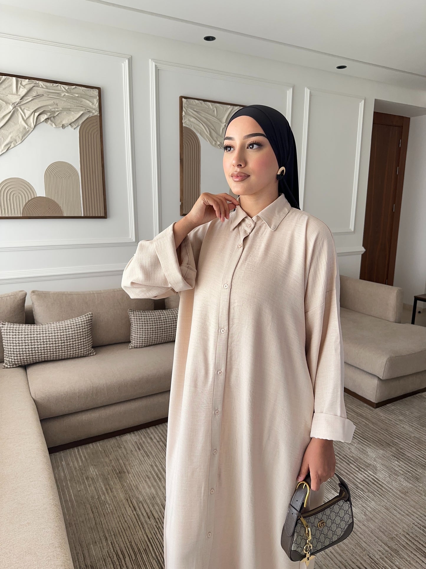 « Robe-Chemise Zéphyr » – Collection Joudia