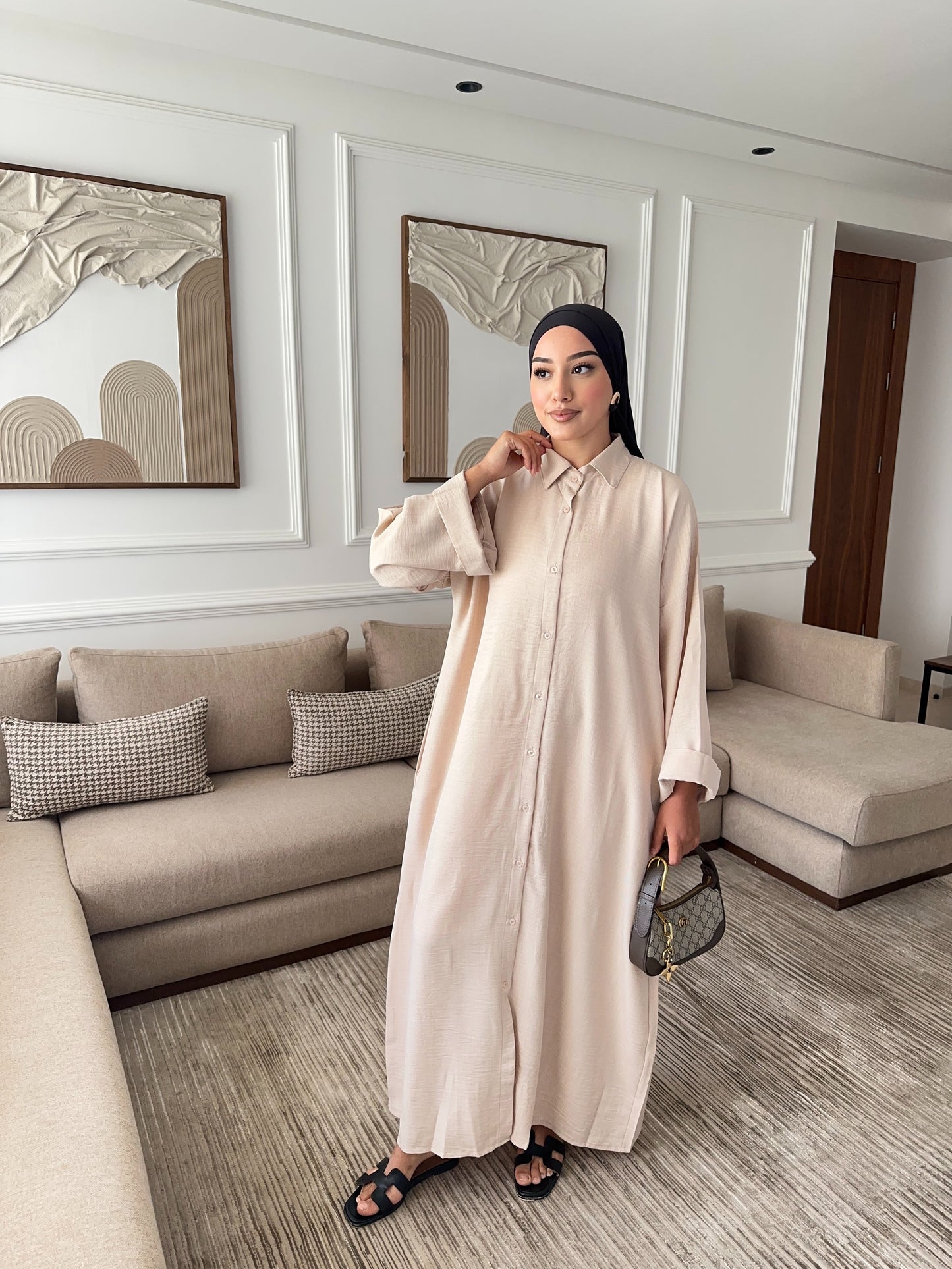 « Robe-Chemise Zéphyr » – Collection Joudia