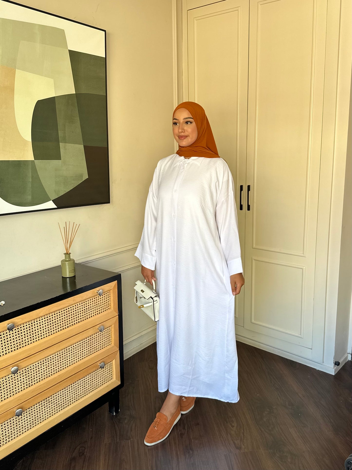 « Robe-Chemise Zéphyr » – Collection Joudia