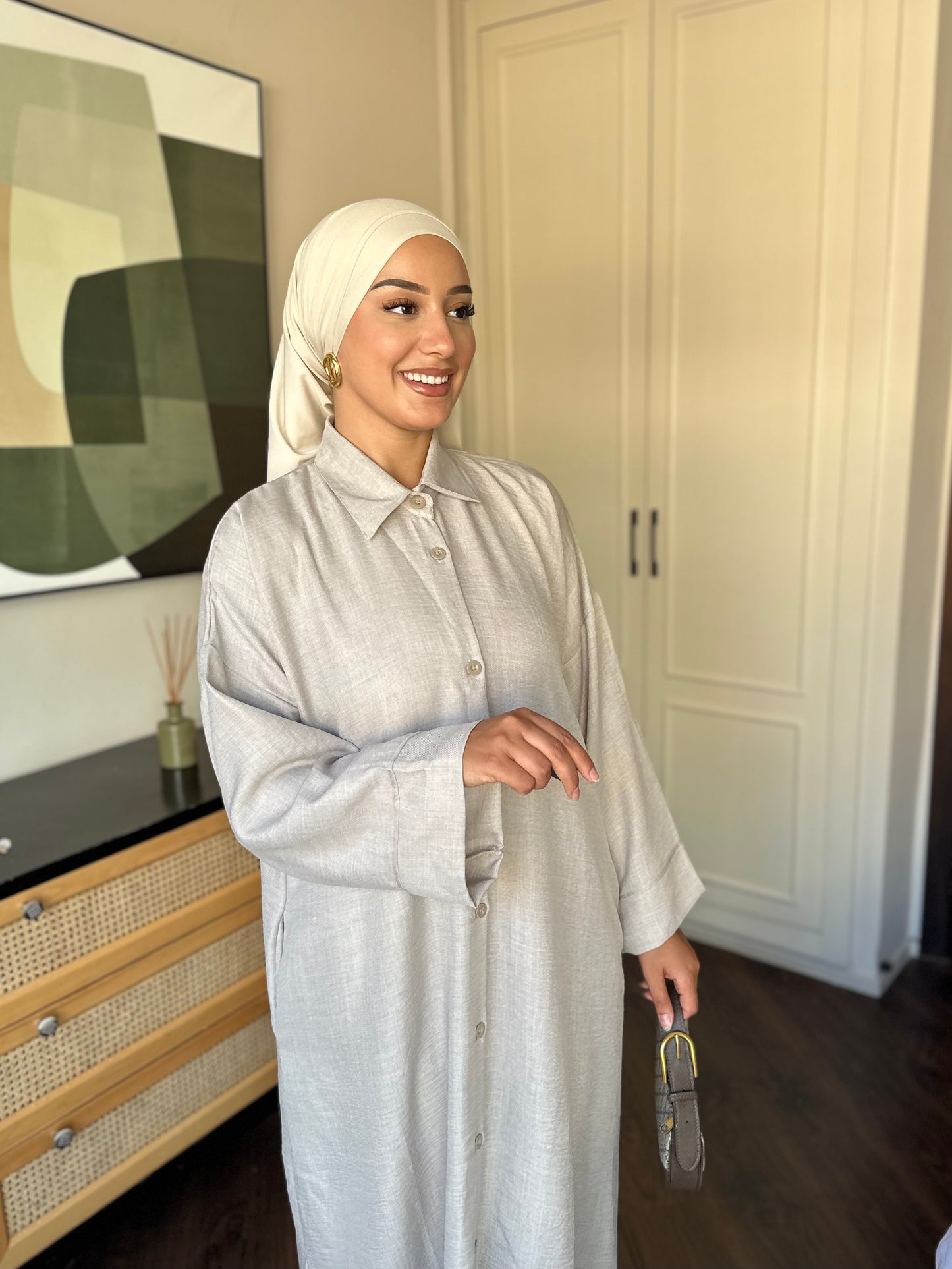 « Robe-Chemise Zéphyr » – Collection Joudia