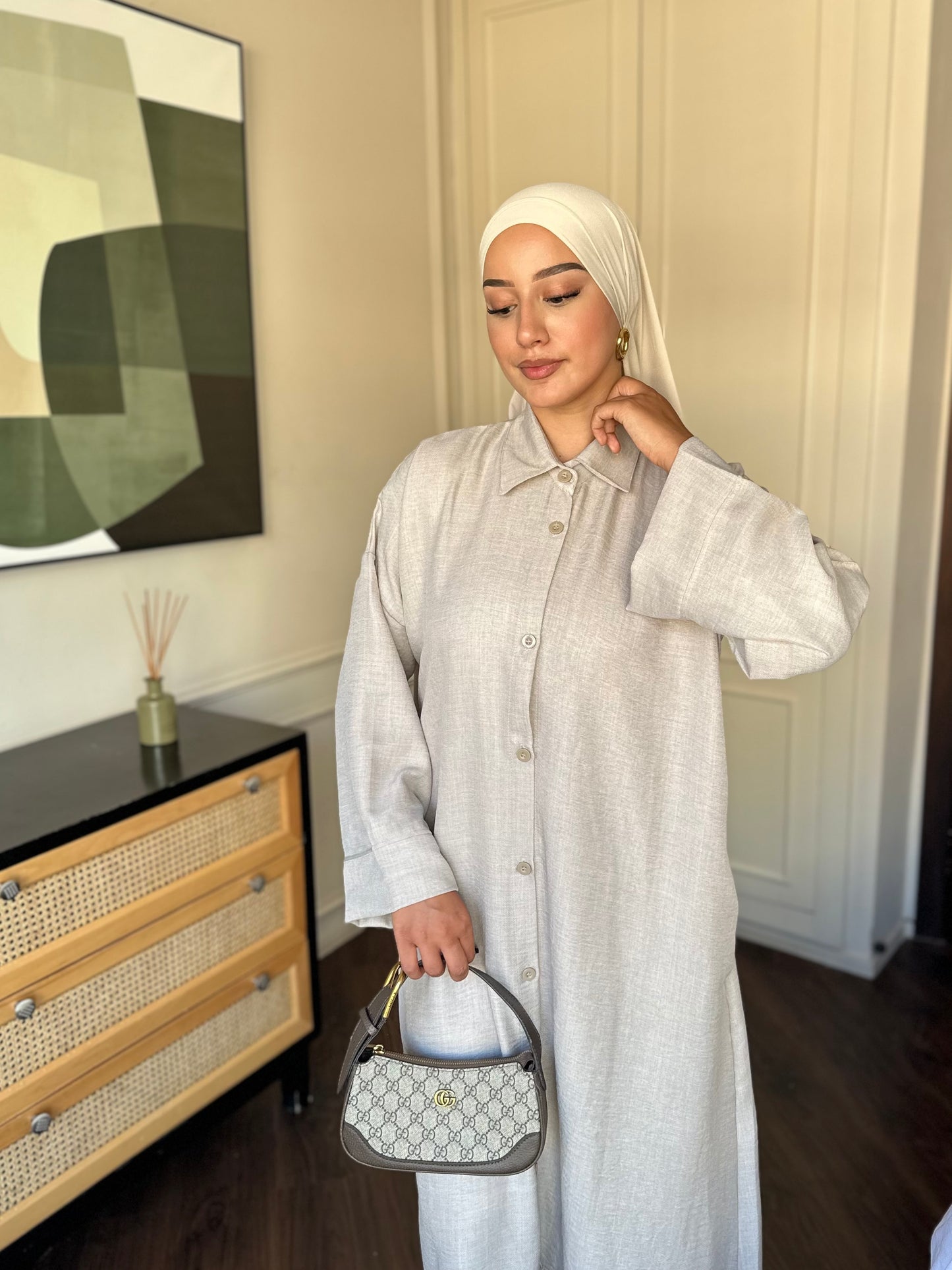 « Robe-Chemise Zéphyr » – Collection Joudia