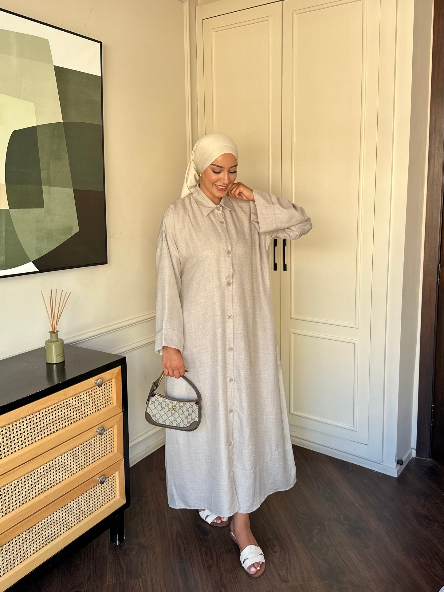 « Robe-Chemise Zéphyr » – Collection Joudia
