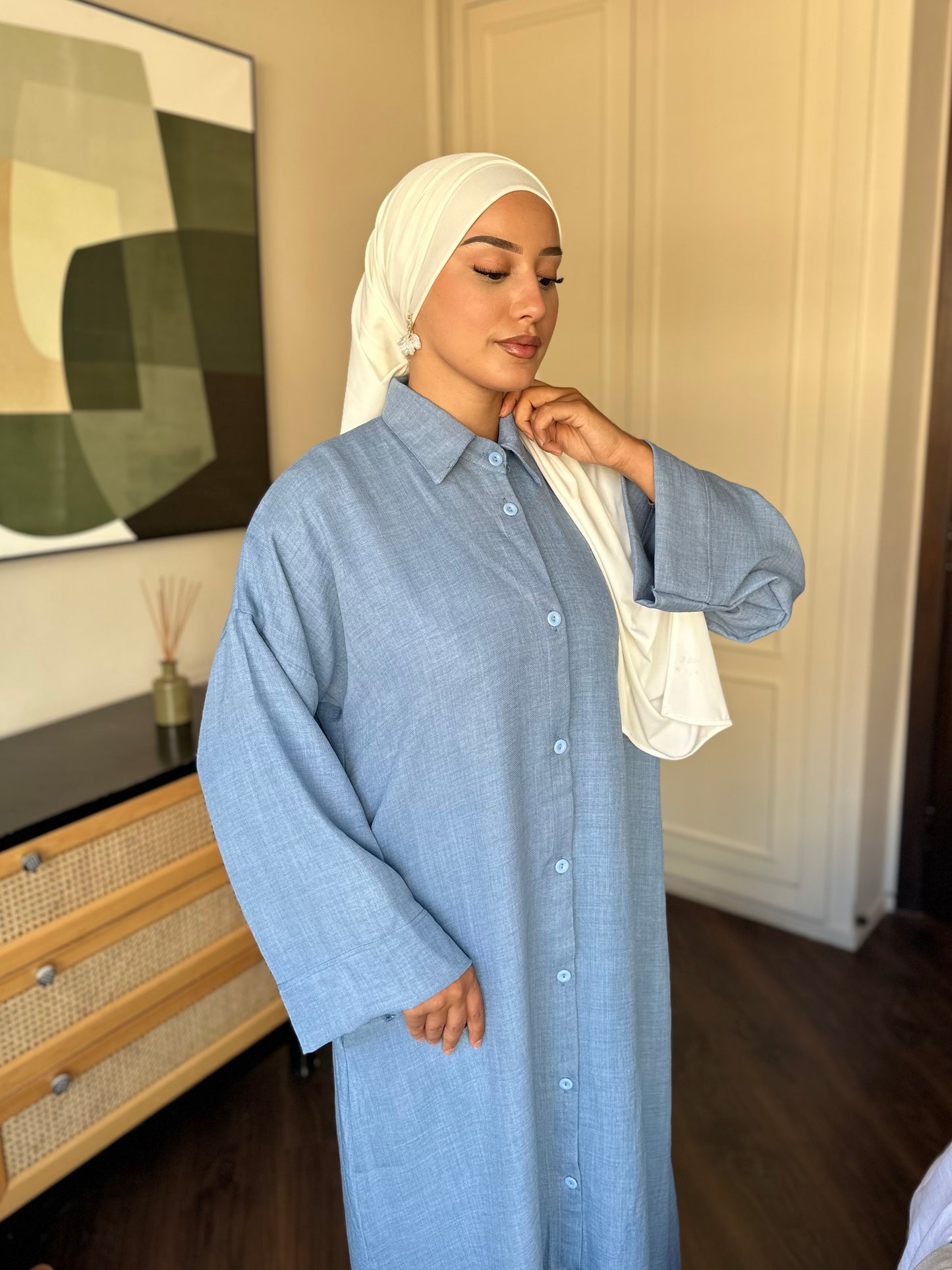 « Robe-Chemise Zéphyr » – Collection Joudia