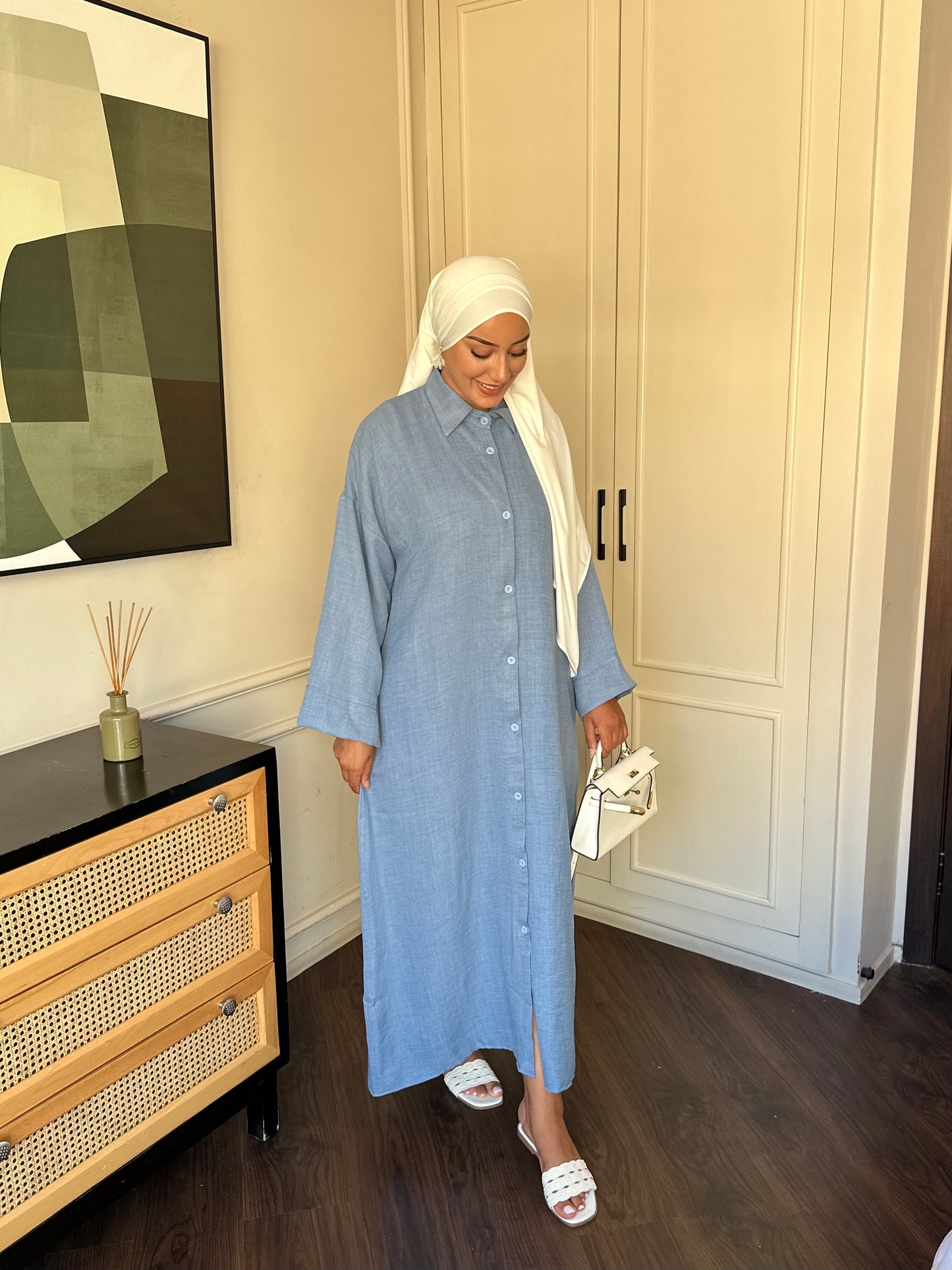 « Robe-Chemise Zéphyr » – Collection Joudia