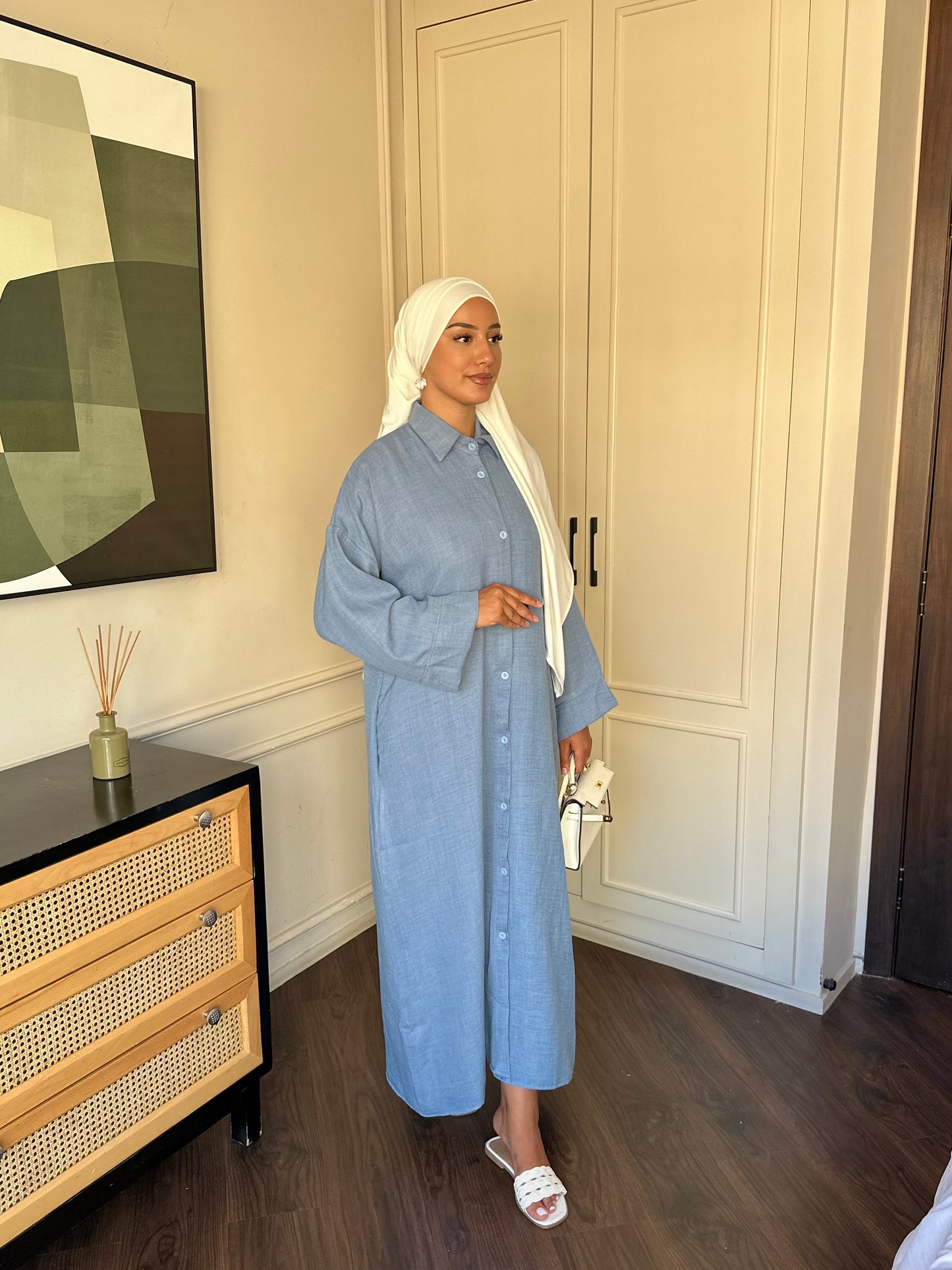 « Robe-Chemise Zéphyr » – Collection Joudia