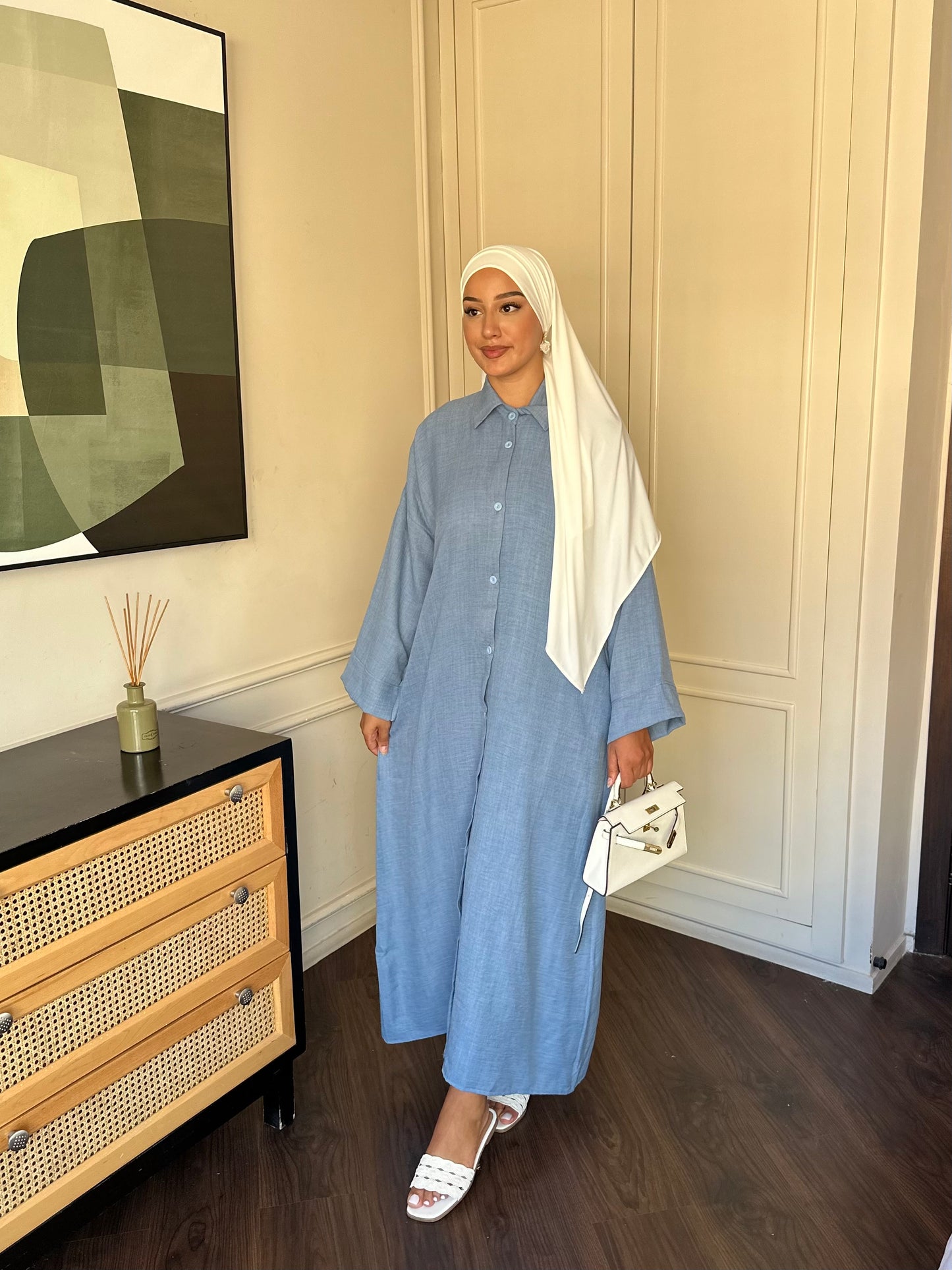 « Robe-Chemise Zéphyr » – Collection Joudia