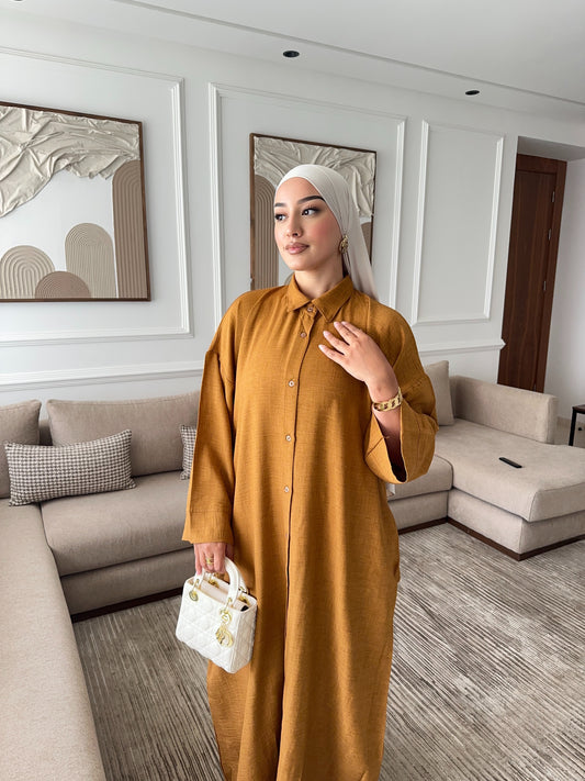 « Robe-Chemise Zéphyr » – Collection Joudia