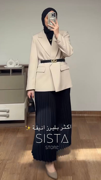 Blazer Ceinturé Prestige