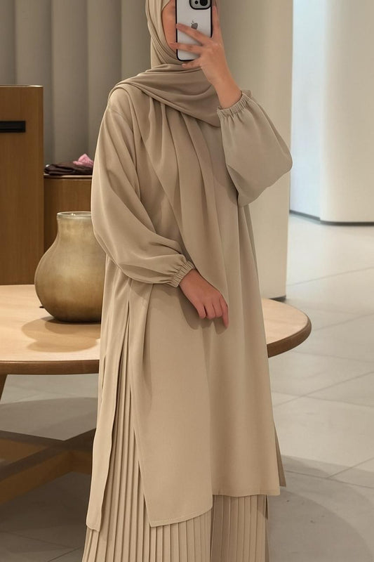 Ensemble Élégant et Modeste (3 Coloris Disponibles)