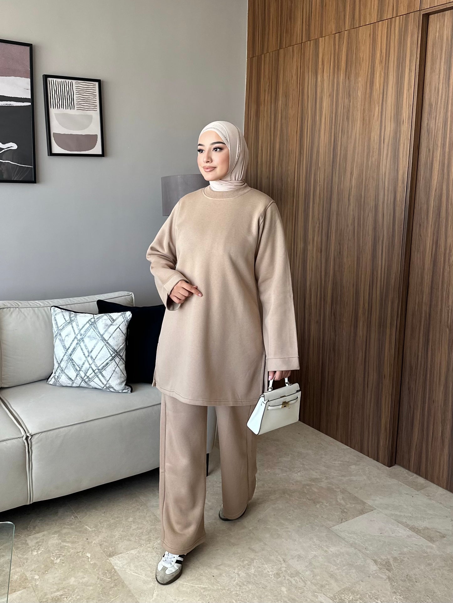 Ensemble Oversize Casual Luxe