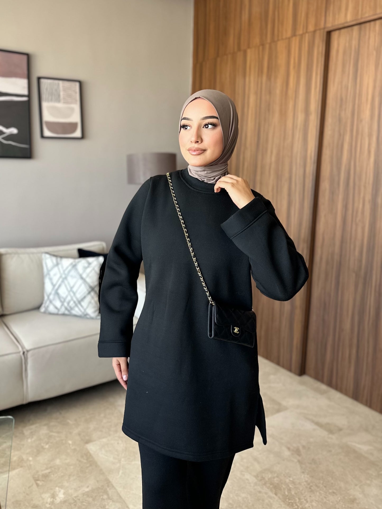 Ensemble Oversize Casual Luxe