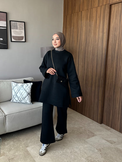 Ensemble Oversize Casual Luxe