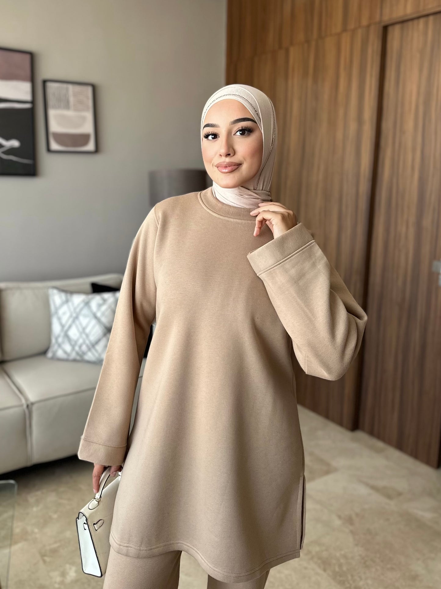 Ensemble Oversize Casual Luxe