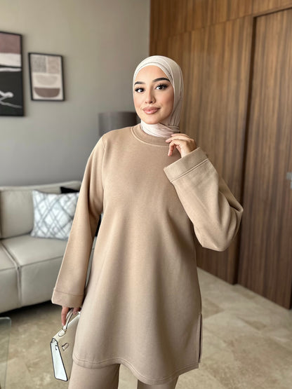 Ensemble Oversize Casual Luxe