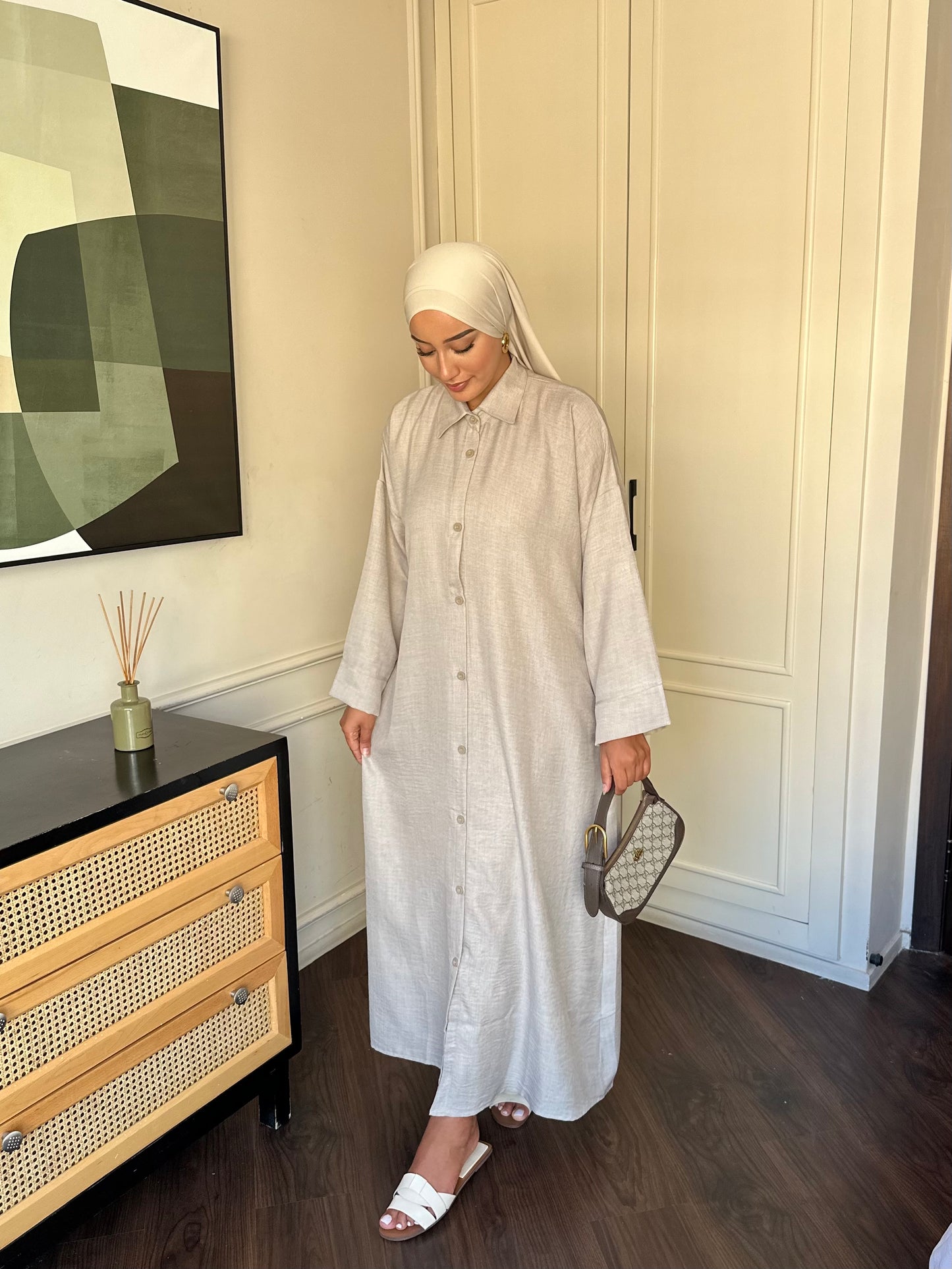 « Robe-Chemise Zéphyr » – Collection Joudia