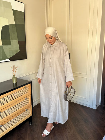 « Robe-Chemise Zéphyr » – Collection Joudia