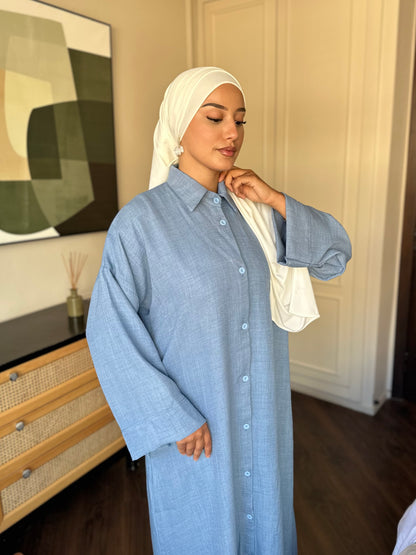 « Robe-Chemise Zéphyr » – Collection Joudia